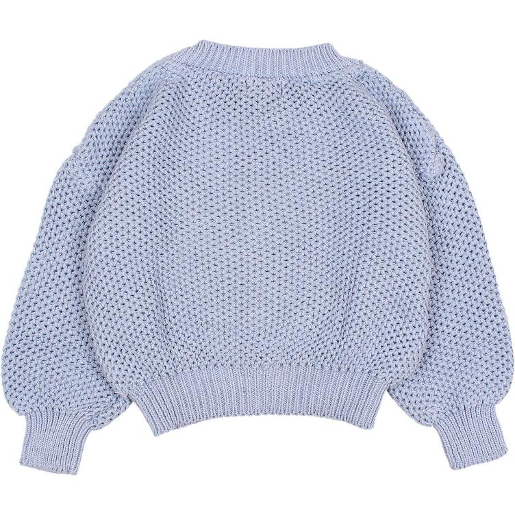 Cotton fancy knit jumper anil - 0