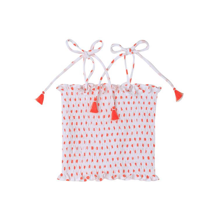 Lili top dots red