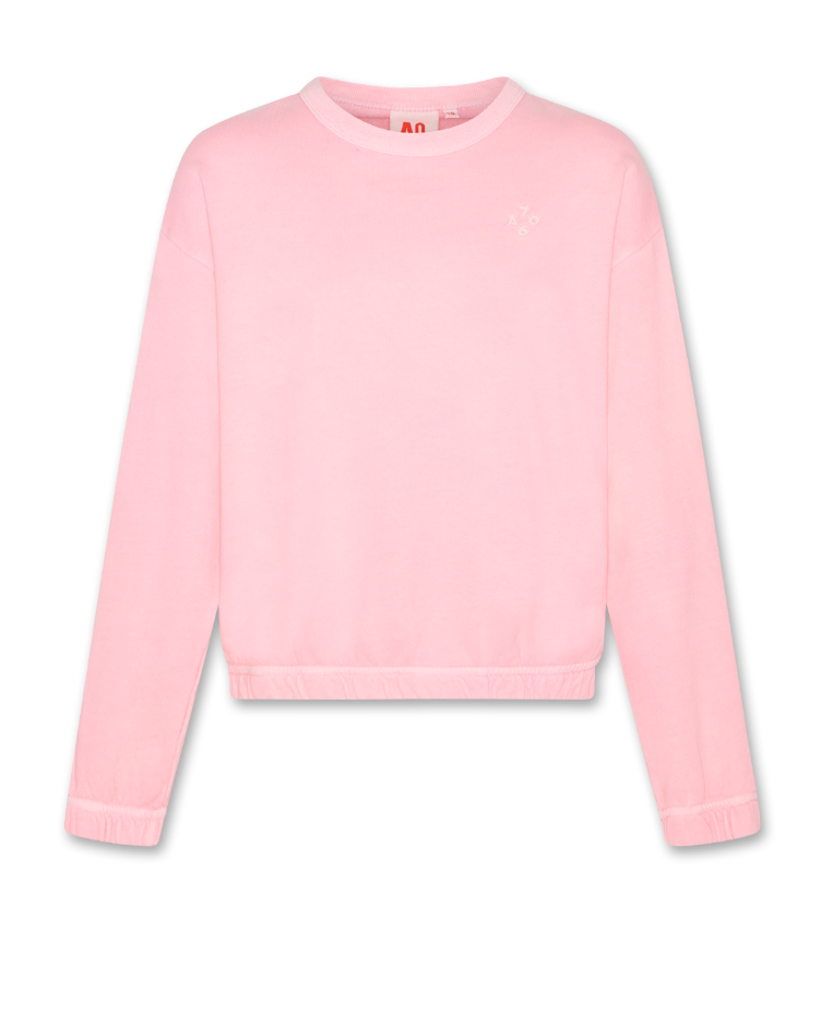 mafe sweater square fluo pink