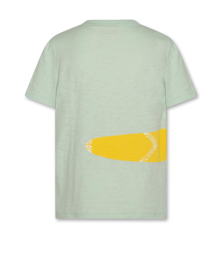 mat tshirt monkey light green - 0