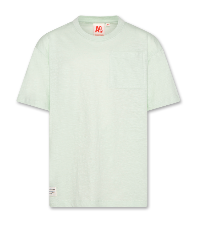 kanye tshirt belgian light green