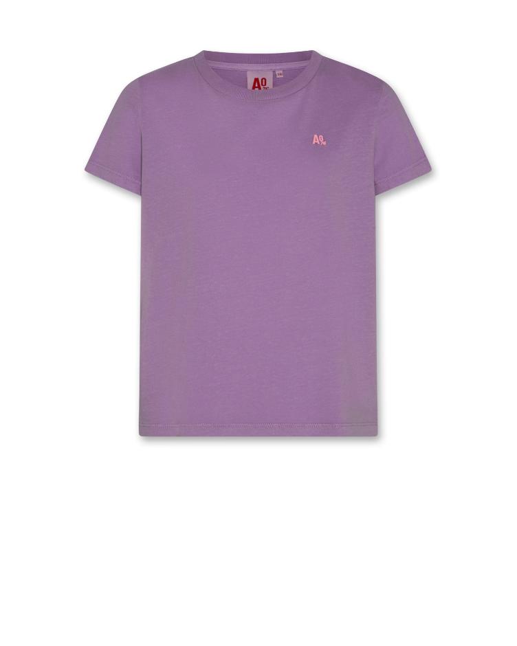 amina t shirt logo lilac