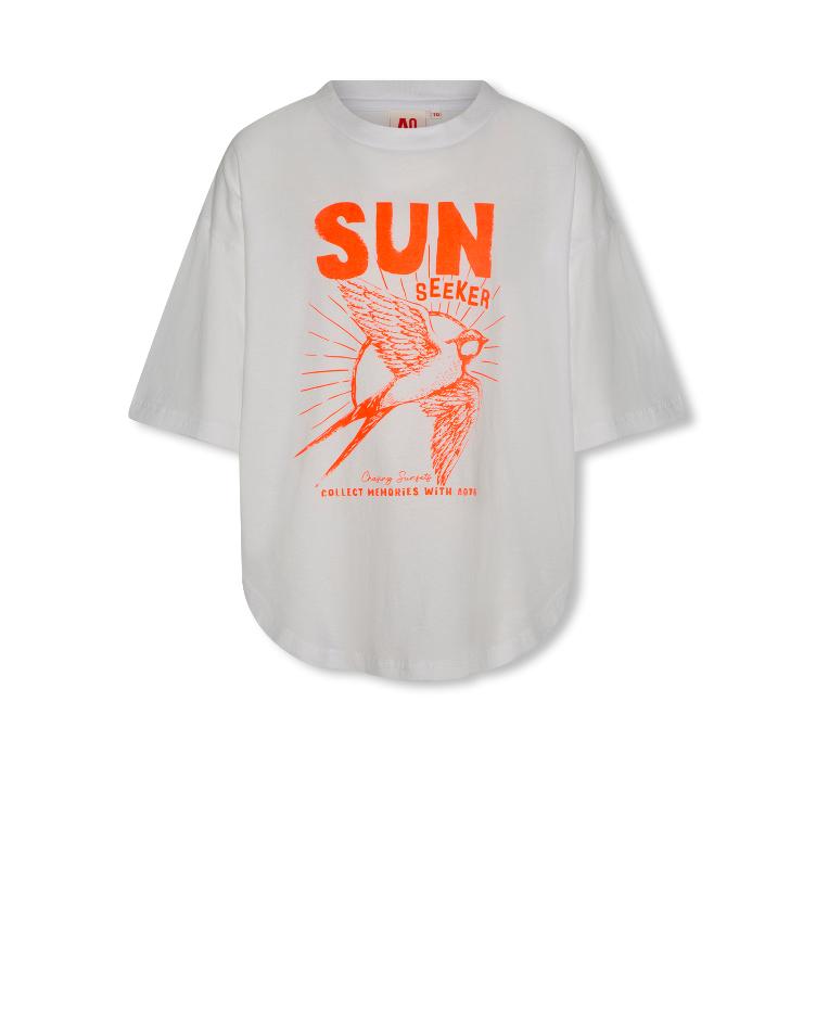 true t-shirt bird white