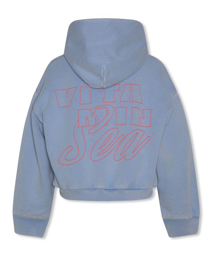 demi hoodie vitaminesea vista blue - 0