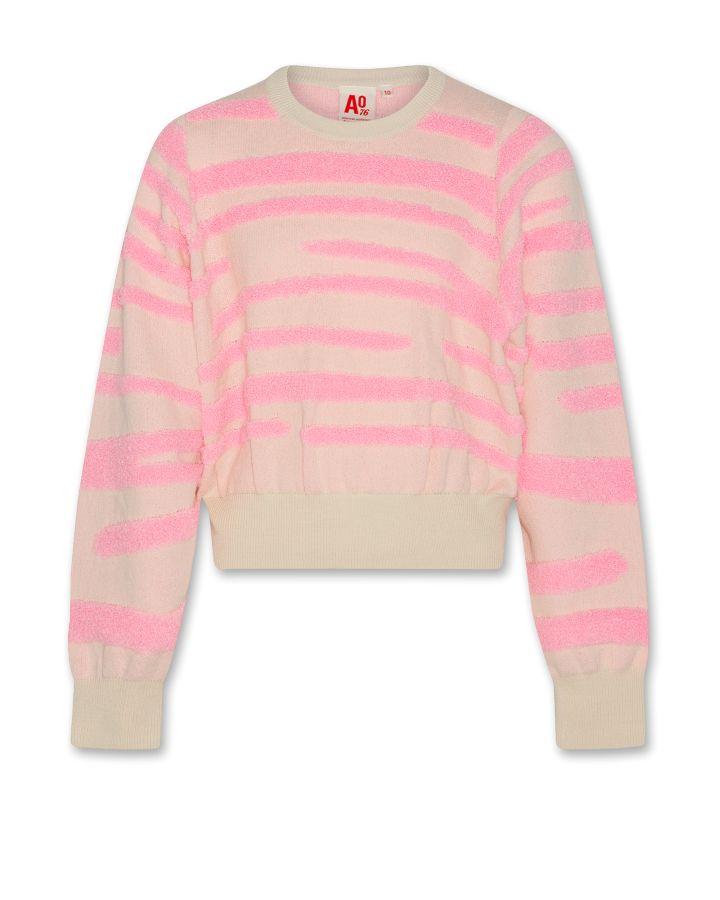 jess c-neck degrade pink