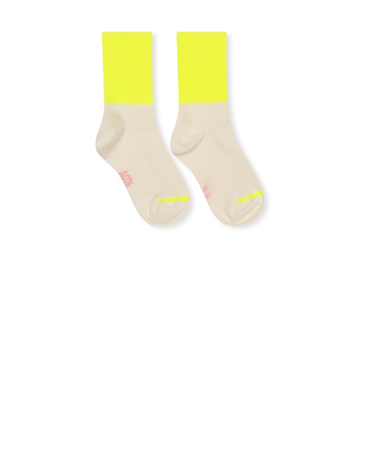 kit socks fluo yellow
