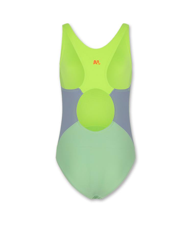 sun swimsuit yellow fluo - 0