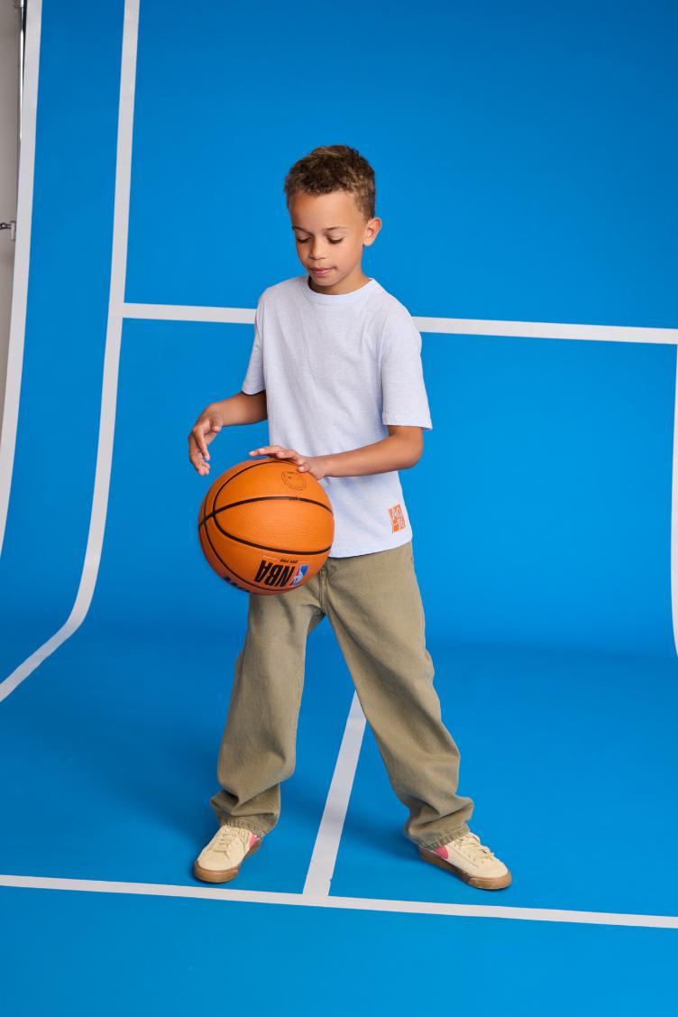 mat t shirt subway heather light blue - 1