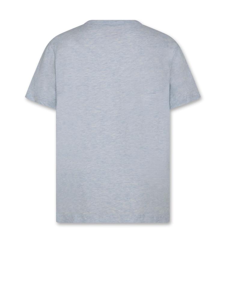 mat t shirt subway heather light blue - 0