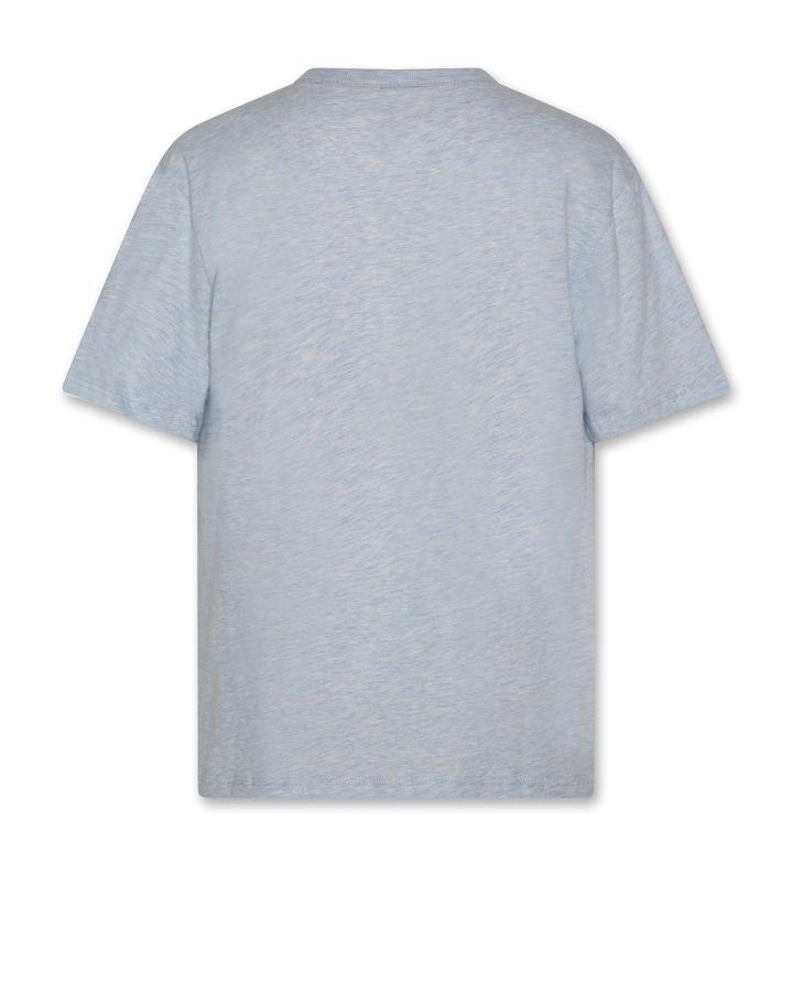 silas t shirt lobster heather light blue - 0