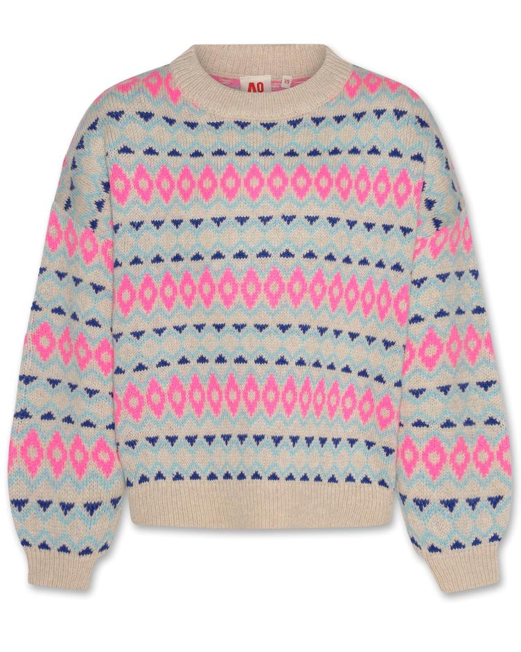 varas c neck multicolour