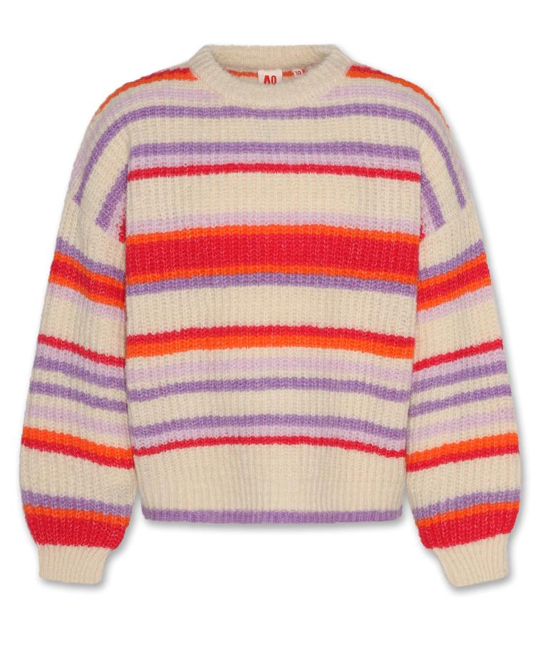 wanda c neck lavender