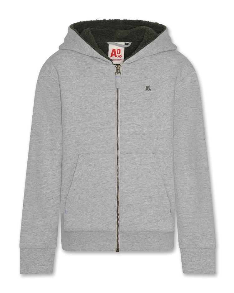 clayton zip sweater logo oxford