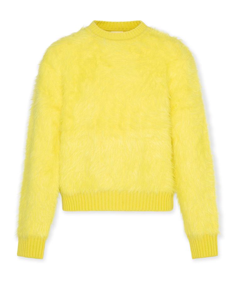 carla c neck plain citrus