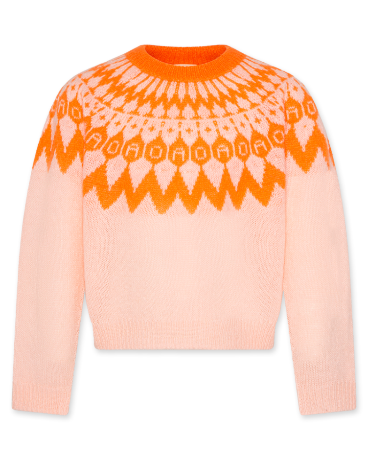 nam c neck blend fluo orange