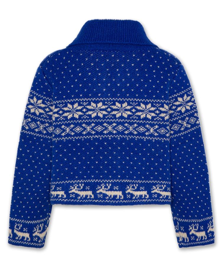 bo cardigan bright blue - 0
