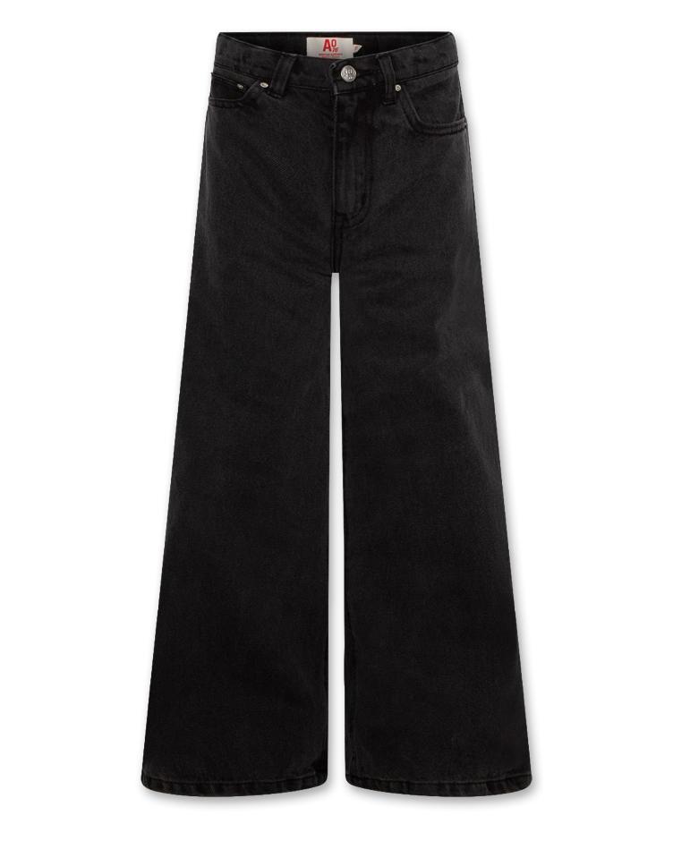 zina black jeans pants washed black