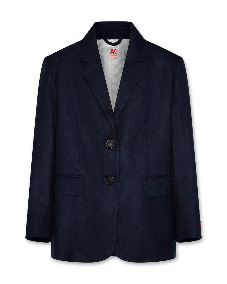 poke han blazer navy