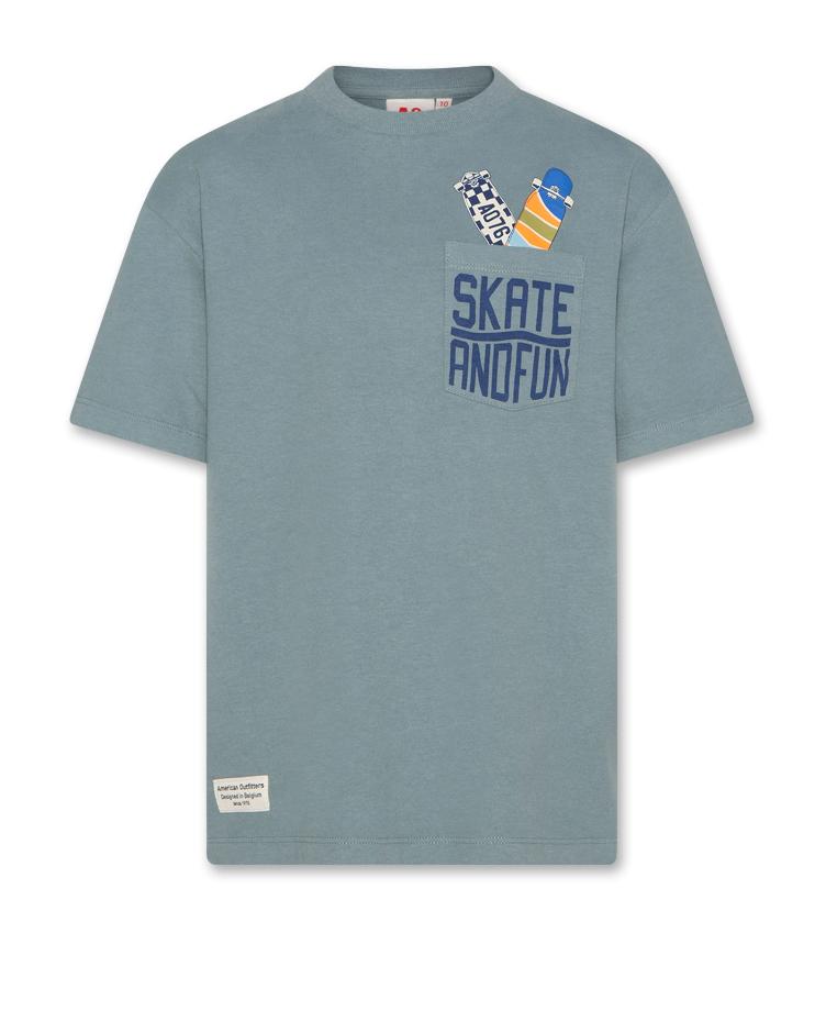 kanye t shirt fun teal