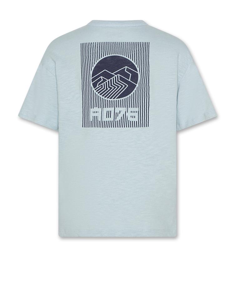 silas t shirt lines sky blue - 0