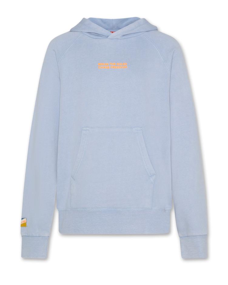 clyde sweater break light blue
