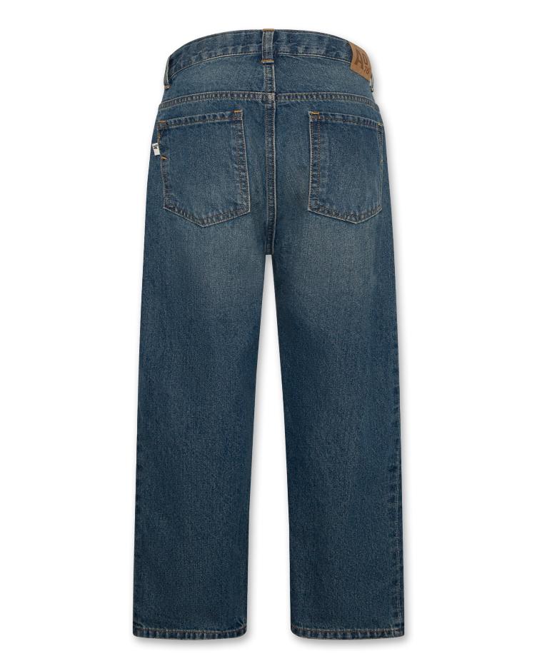 finn overdye pants classic blue - 0