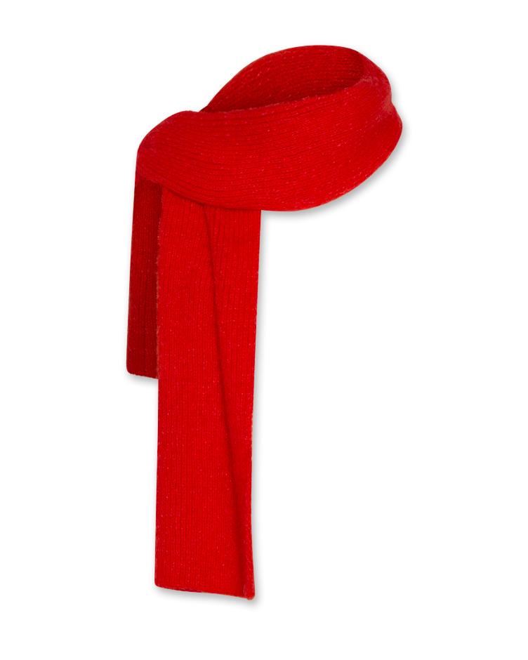 Novo scarf fluo red