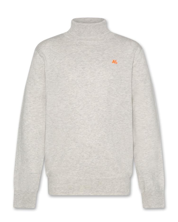odin roll neck light oxford