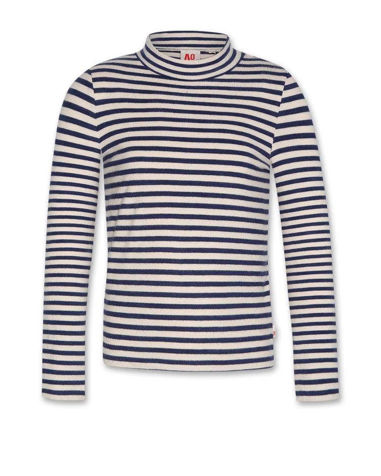 cora tshirt indigo