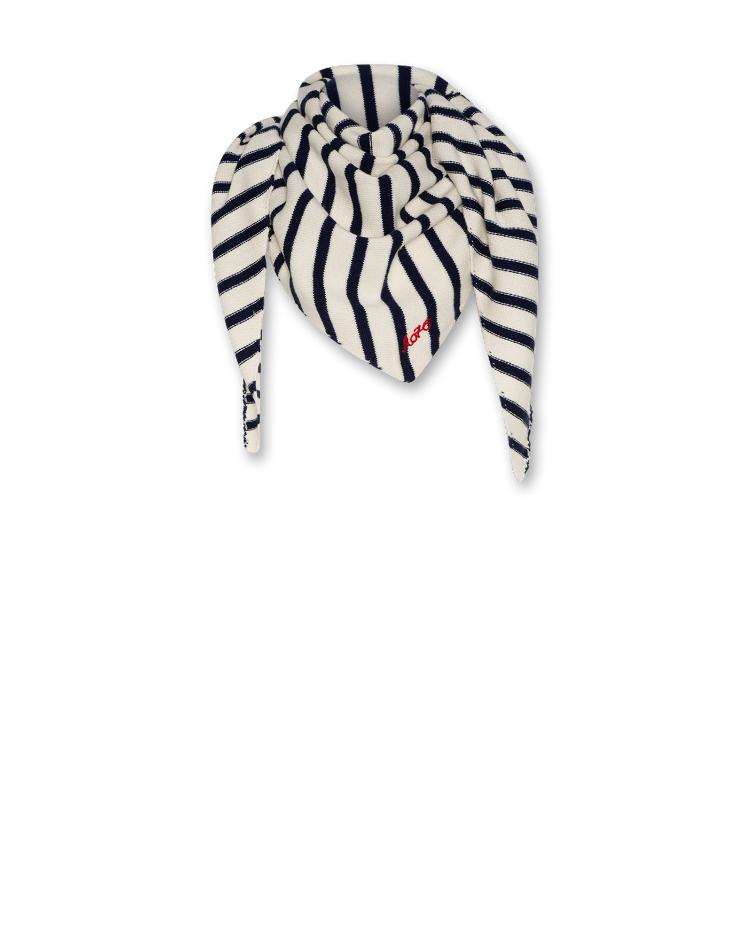 Pongo scarf stripe indigo