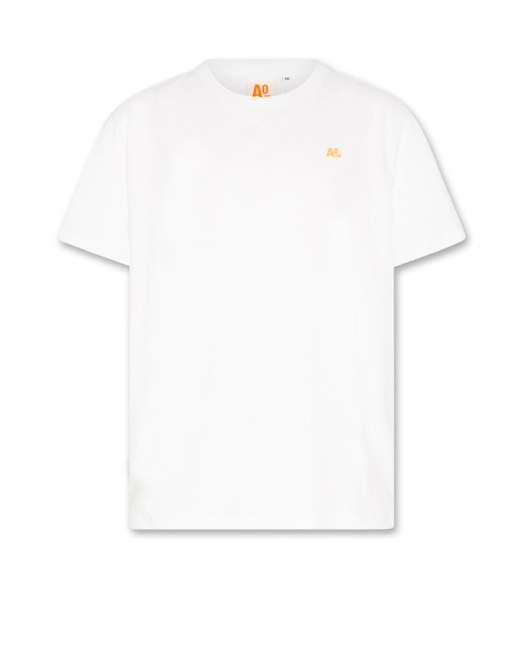 mat t-shirt logo OL white