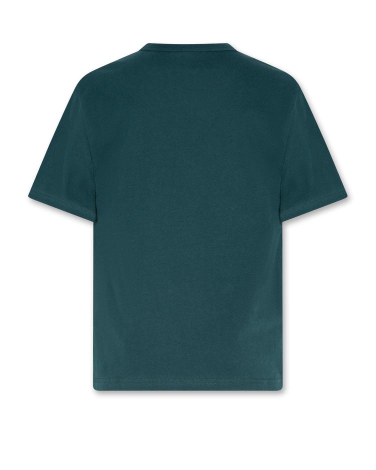 terry t-shirt bike dark green - 0