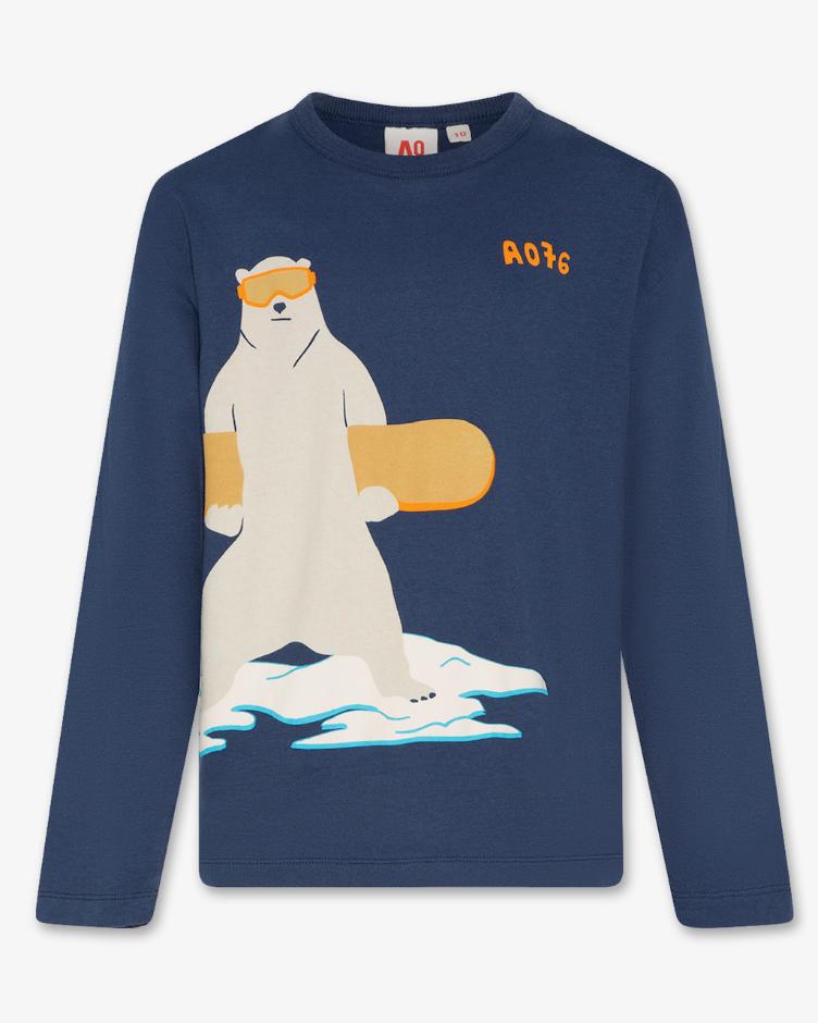 ben t-shirt polar indigo