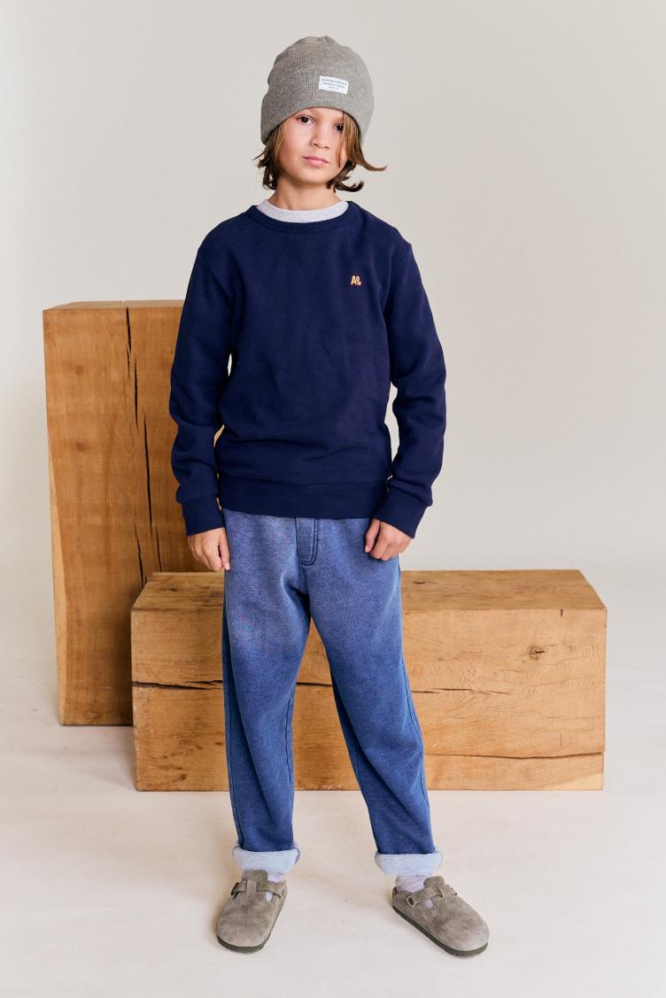 tom sweater logo OL classic navy - 0
