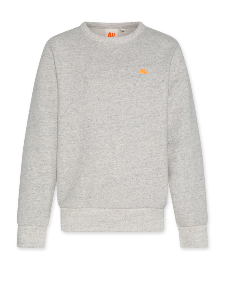 tom sweater logo OL grey melange