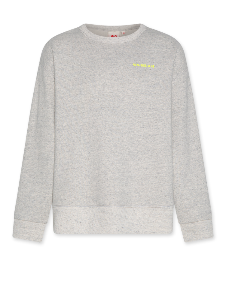 oscar sweater biking grey melange