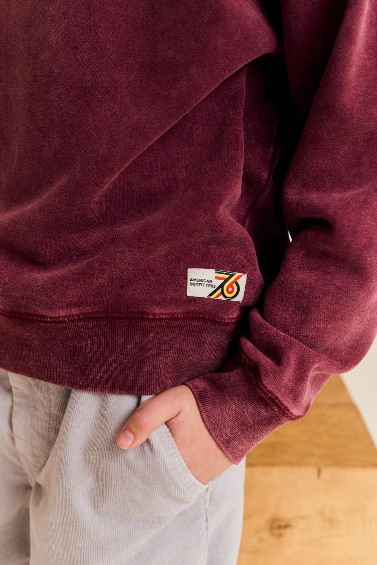 oscar sweater anniversary bordeaux - 0