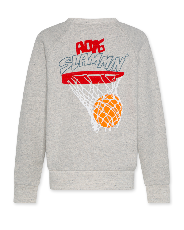 moon sweater slammin grey melange - 0