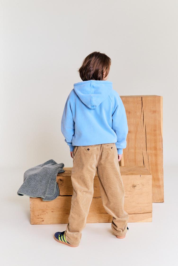 lenny hoodie logo sky blue - 1