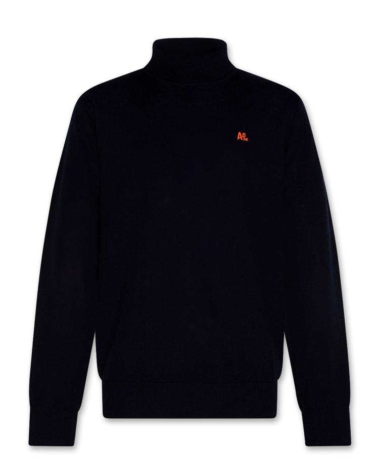 odin roll neck OL mid night blue