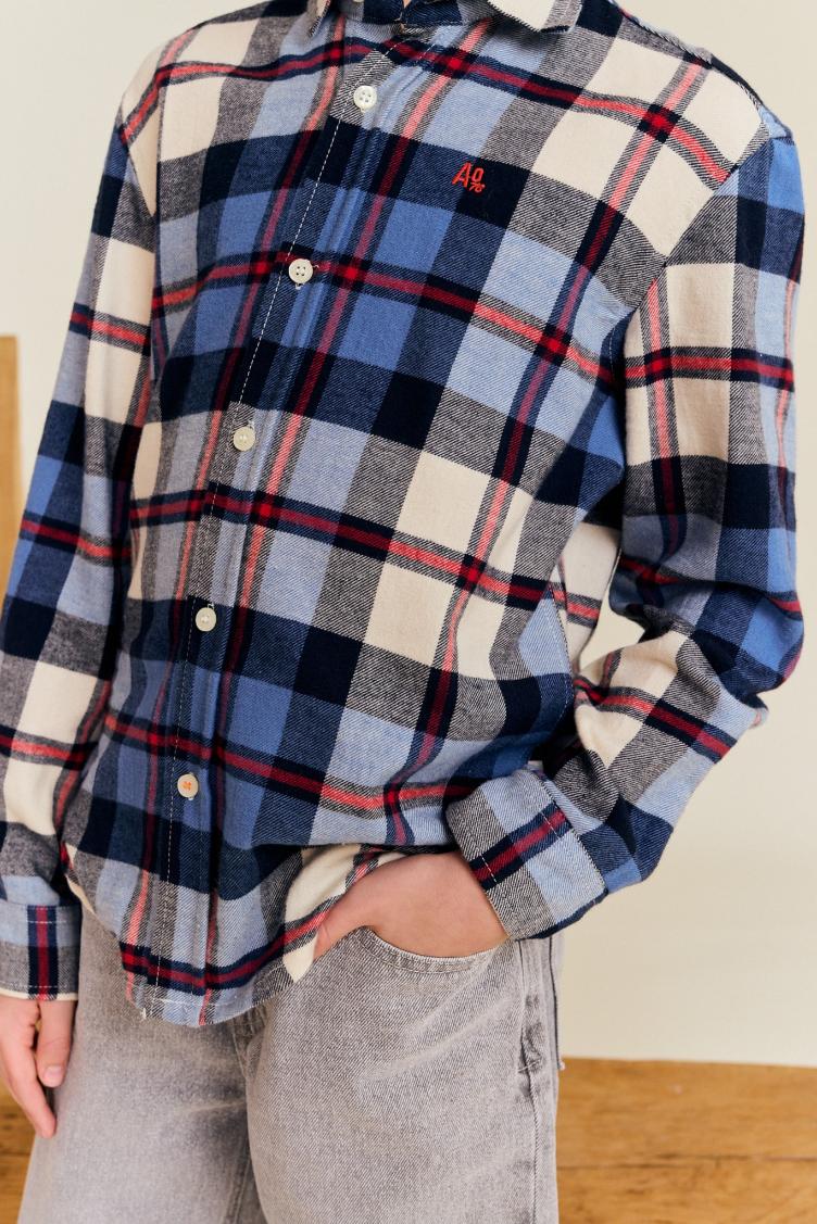 alan shirt classic navy - 0
