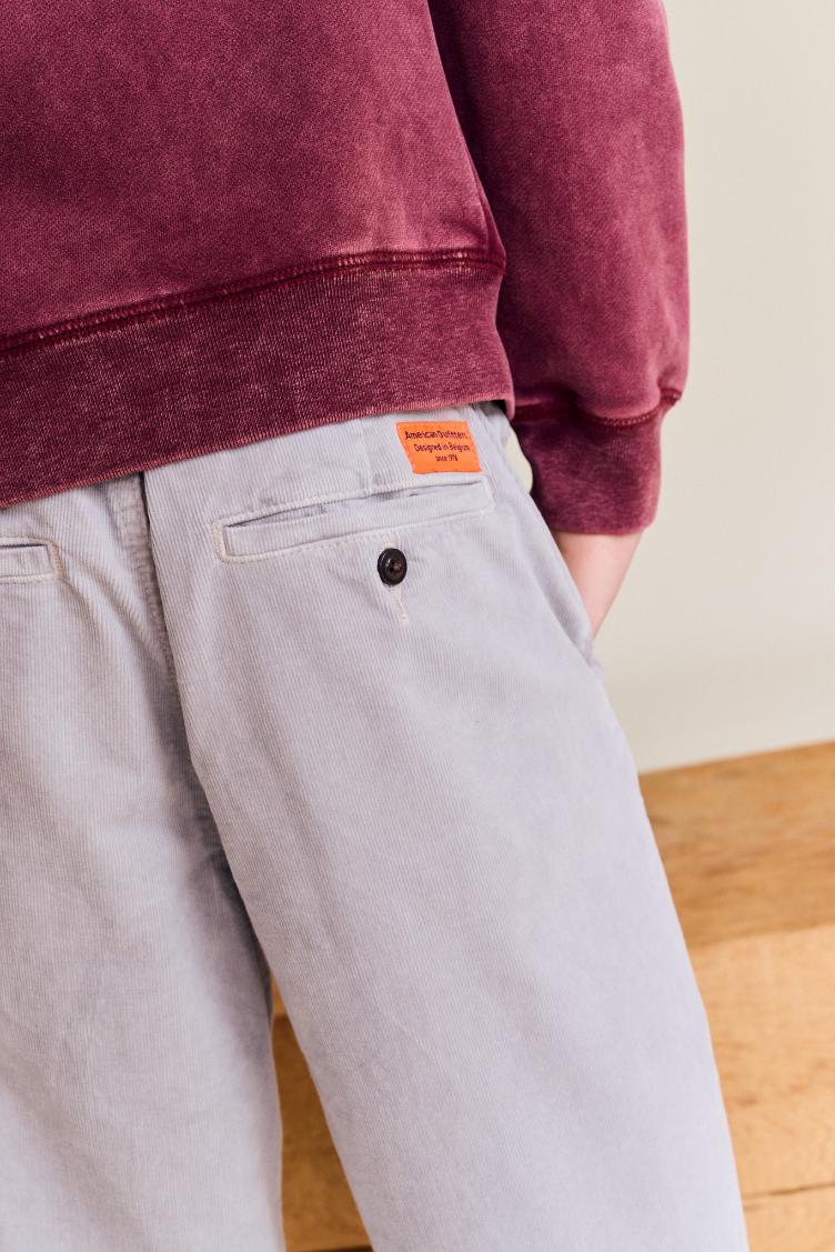 luke pants mike OL soft grey - 0