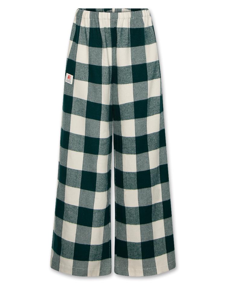 le pajama pants jin dark green