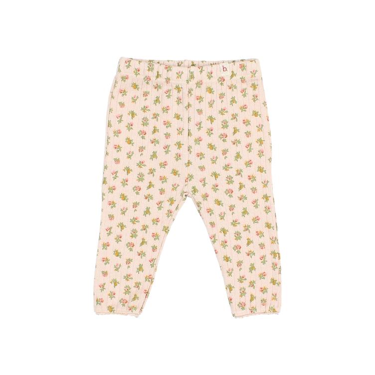 BB cottage rib leggings cream pink