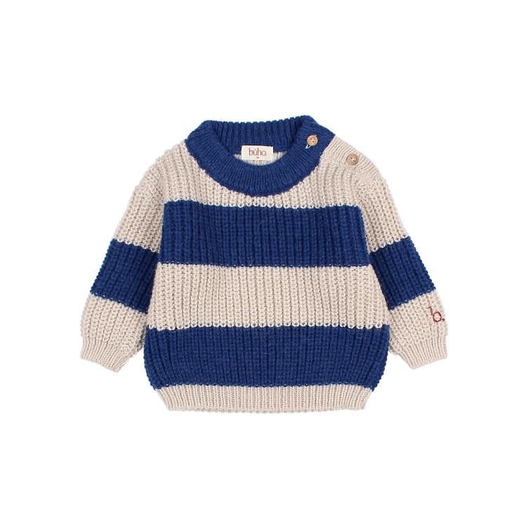 BB stripes jumper marine
