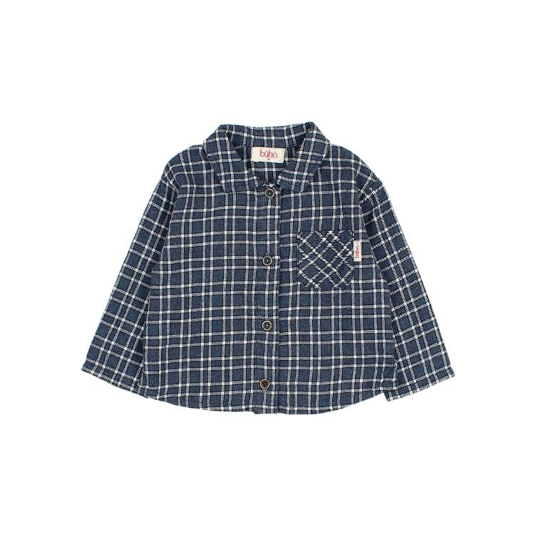 BB tartan shirt navy