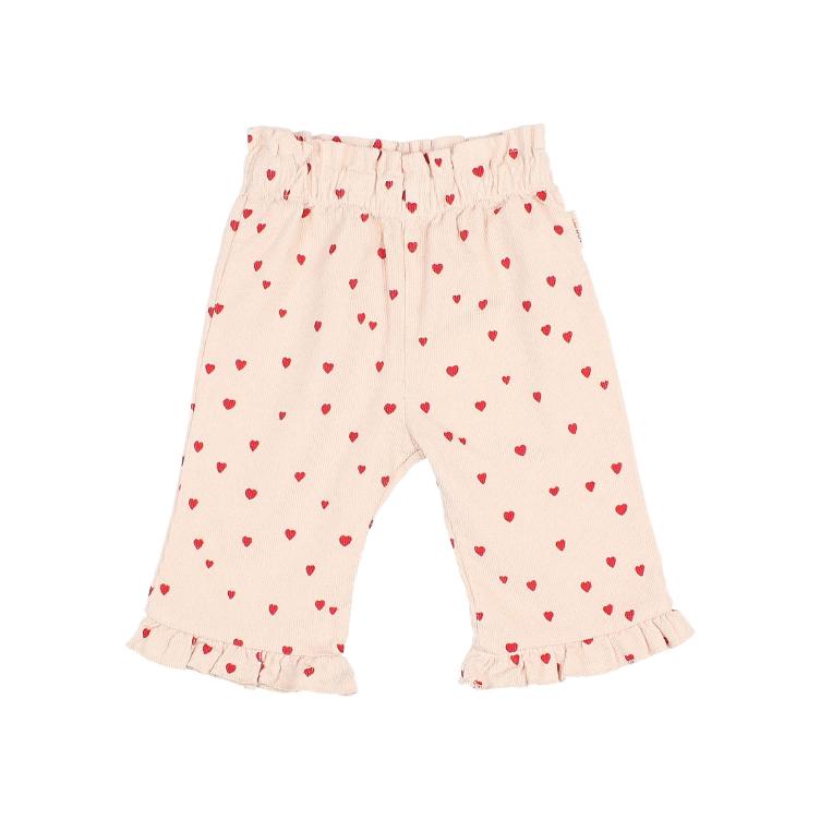 BB mini cuore pants cream pink