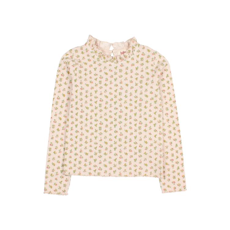 Cottage Rib T shirt ecru