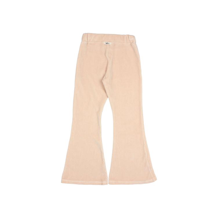 Velvet Legging flare cream pink - 0