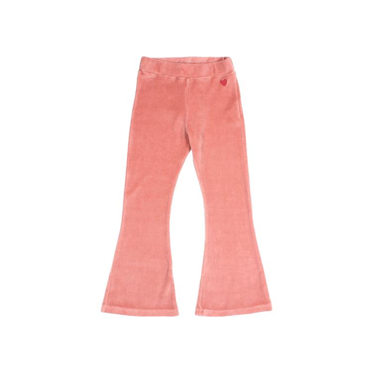 Velvet Legging flare peony